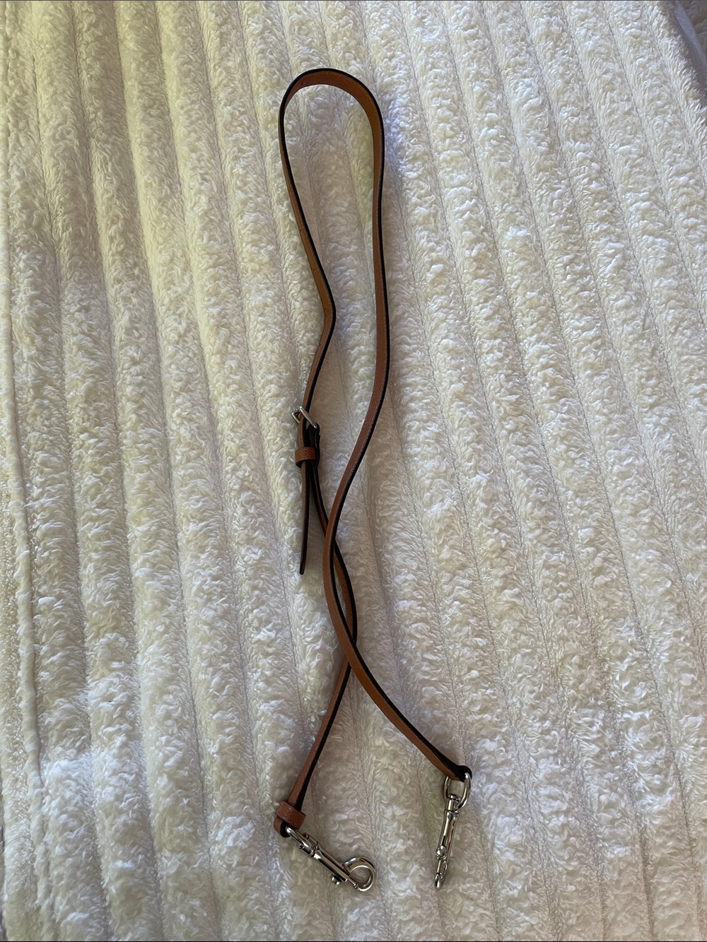 Authentic Coach Adjustable Brown Crossbody Strap